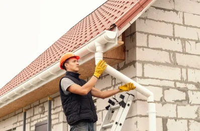 Pose et remplacement de gouttières à Belhomert-Guéhouville